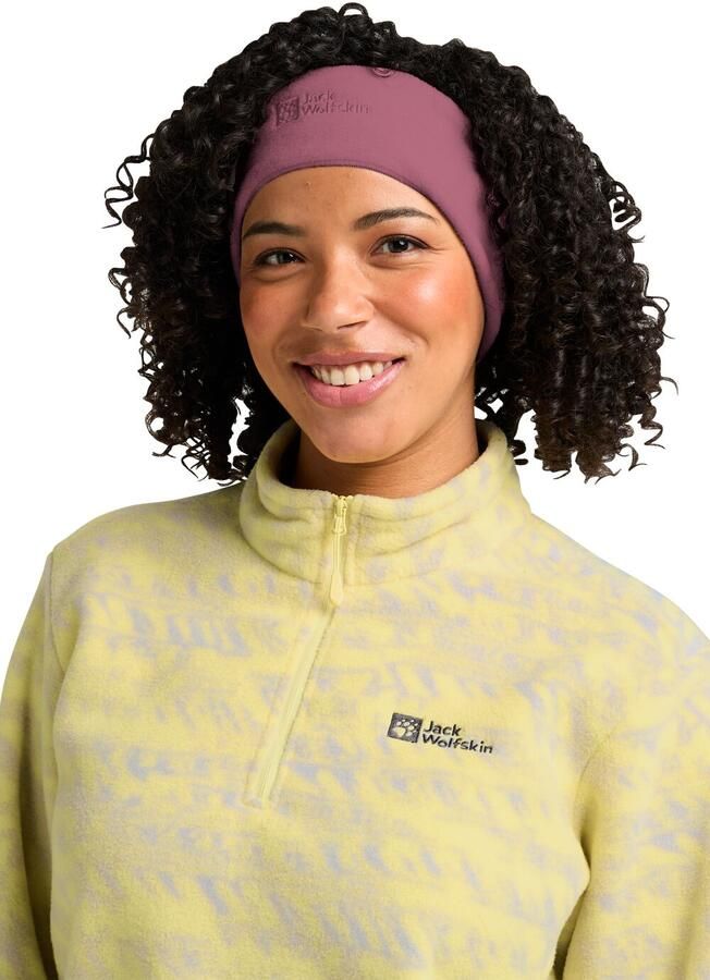 Jack Wolfskin Real Stuff Headband Hoofdband One Size raisin - Foto 3