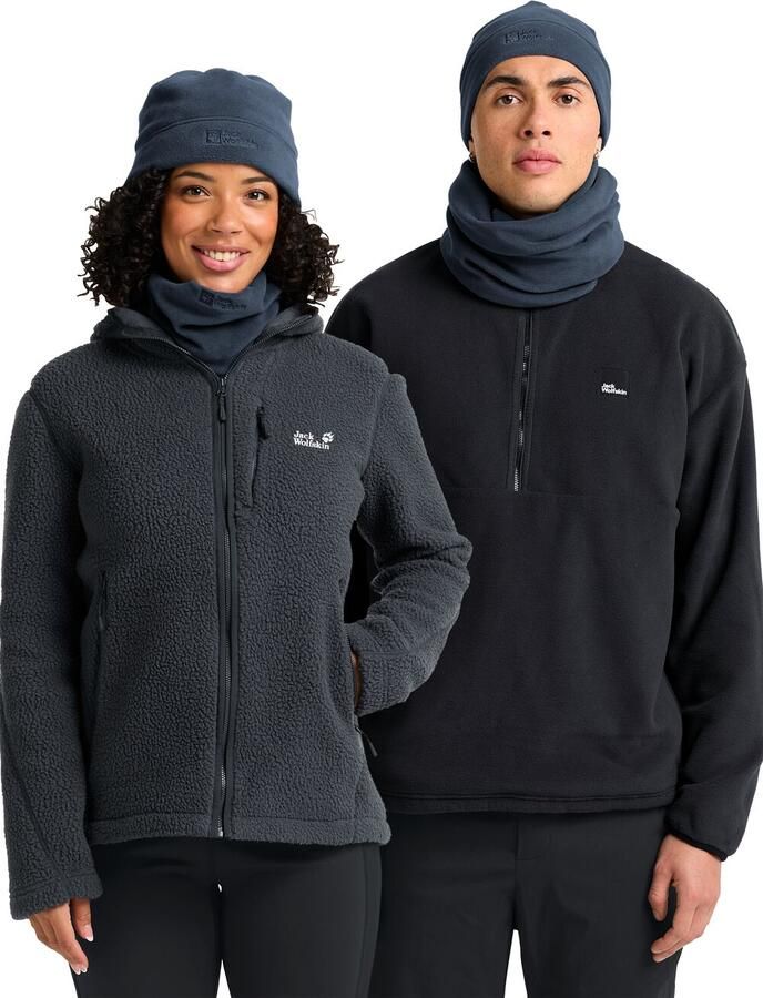 Jack Wolfskin Real Stuff Loop Colsjaal van fleece One Size midnight sky midnight sky
