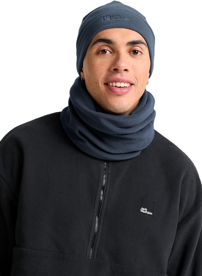 Jack Wolfskin Real Stuff Loop Colsjaal van fleece One Size midnight sky midnight sky - Foto 3