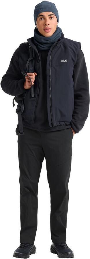 Jack Wolfskin Real Stuff Loop Colsjaal van fleece One Size midnight sky midnight sky - Foto 11