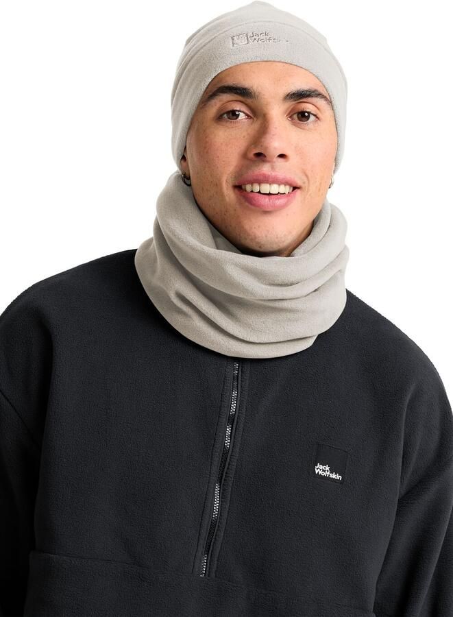 Jack Wolfskin Real Stuff Loop Colsjaal van fleece One Size pale sand pale sand - Foto 3