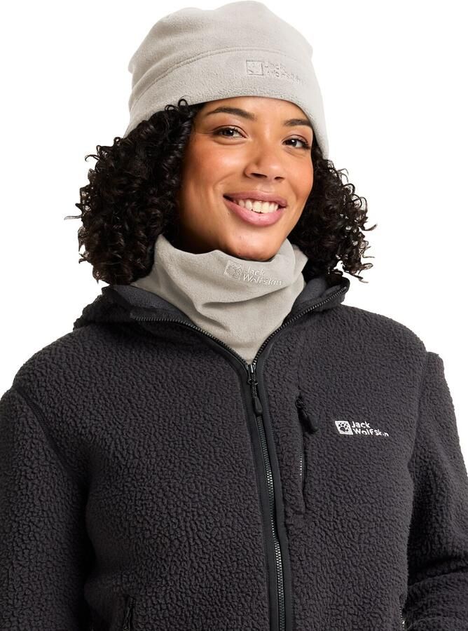 Jack Wolfskin Real Stuff Loop Colsjaal van fleece One Size pale sand pale sand - Foto 2