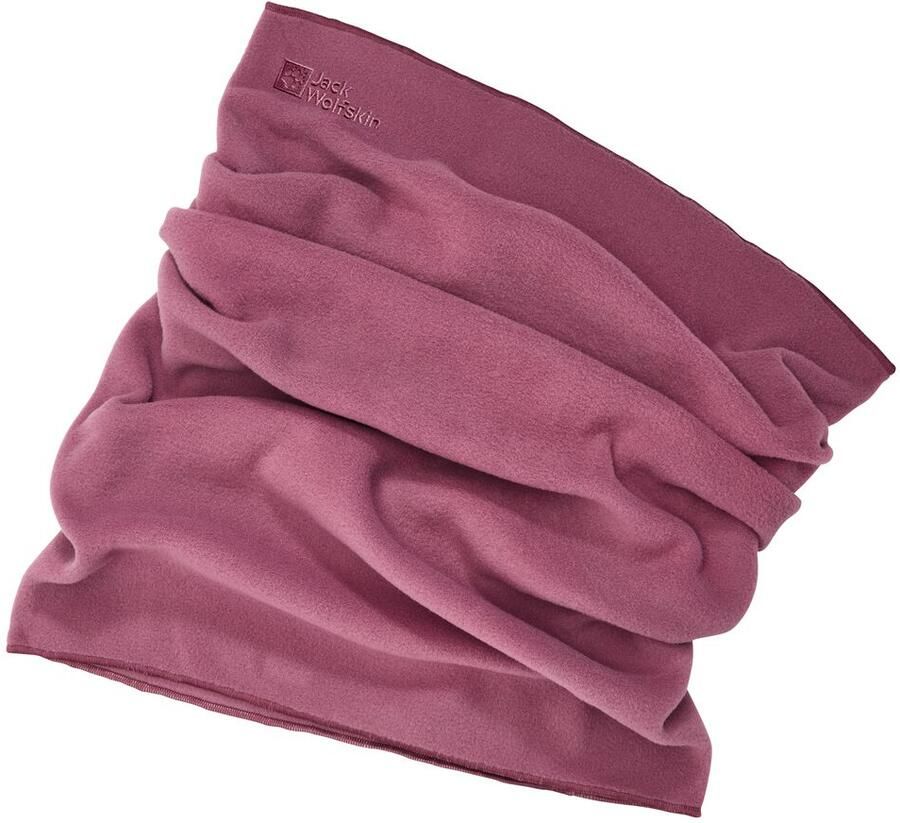 Jack Wolfskin Real Stuff Loop Colsjaal van fleece One Size raisin - Foto 4