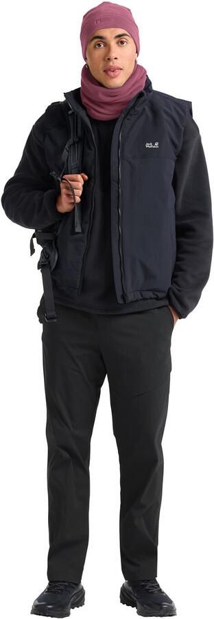 Jack Wolfskin Real Stuff Loop Colsjaal van fleece One Size raisin - Foto 10