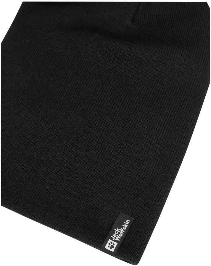 Jack Wolfskin Rib Beanie Tricotmuts One Size black - Foto 2