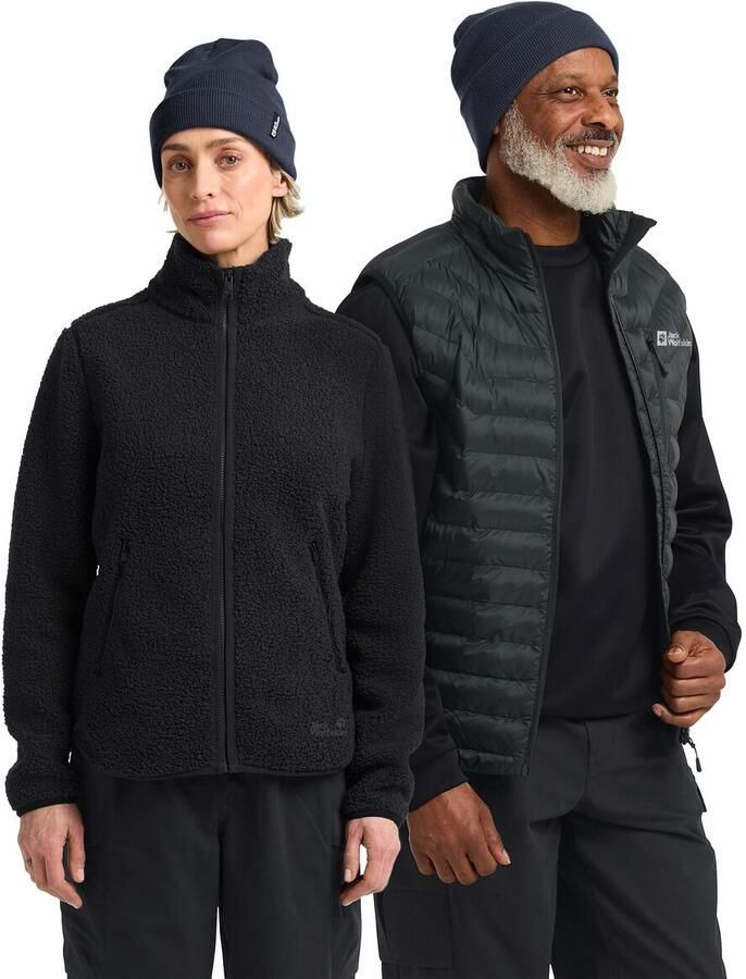 Jack Wolfskin Rib Beanie Tricotmuts One Size dark navy dark navy - Foto 2