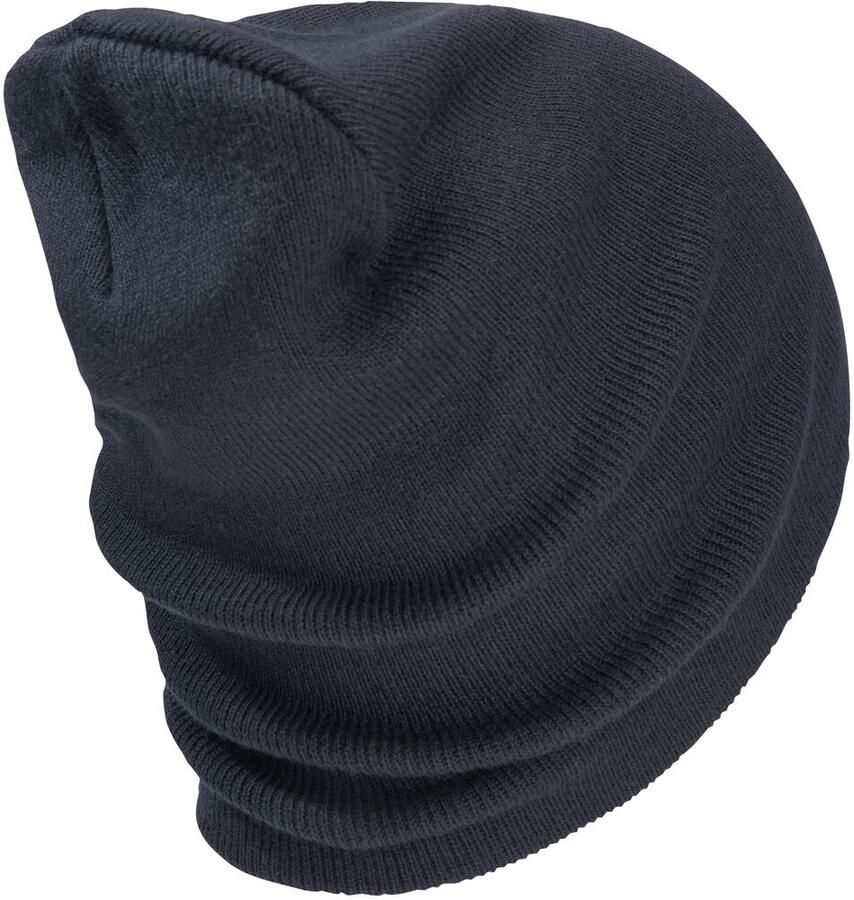 Jack Wolfskin Rib Beanie Tricotmuts One Size dark navy dark navy