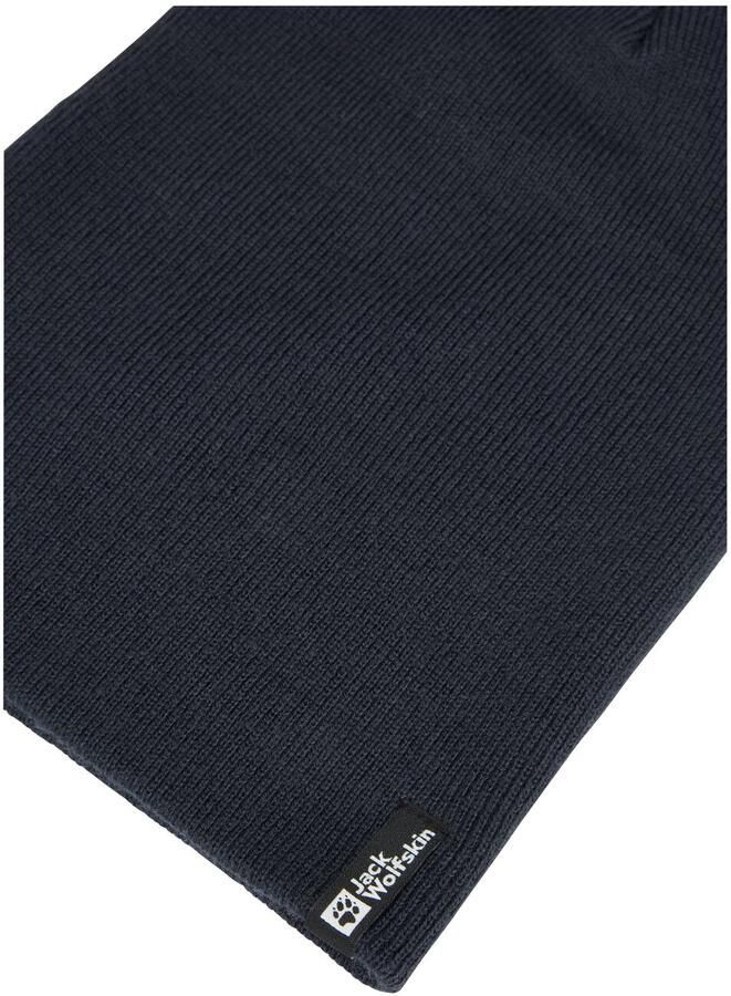 Jack Wolfskin Rib Beanie Tricotmuts One Size dark navy dark navy - Foto 3