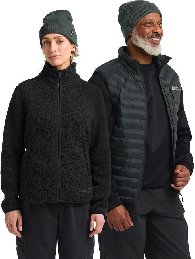 Jack Wolfskin Rib Beanie Tricotmuts One Size slate green slate green - Foto 3