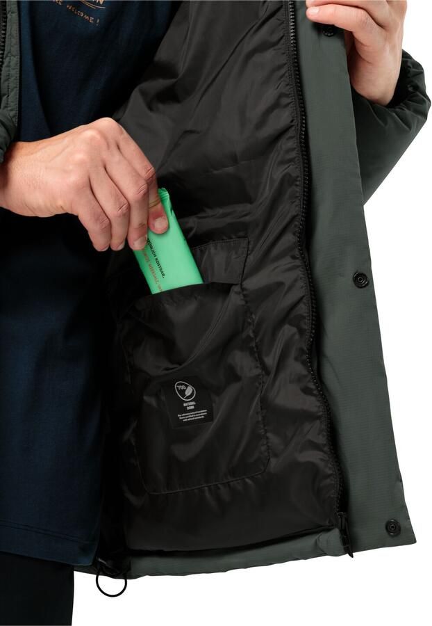Jack Wolfskin Roemertor Jacket Men RDS Donsjack Heren XXXL slate green slate green - Foto 4