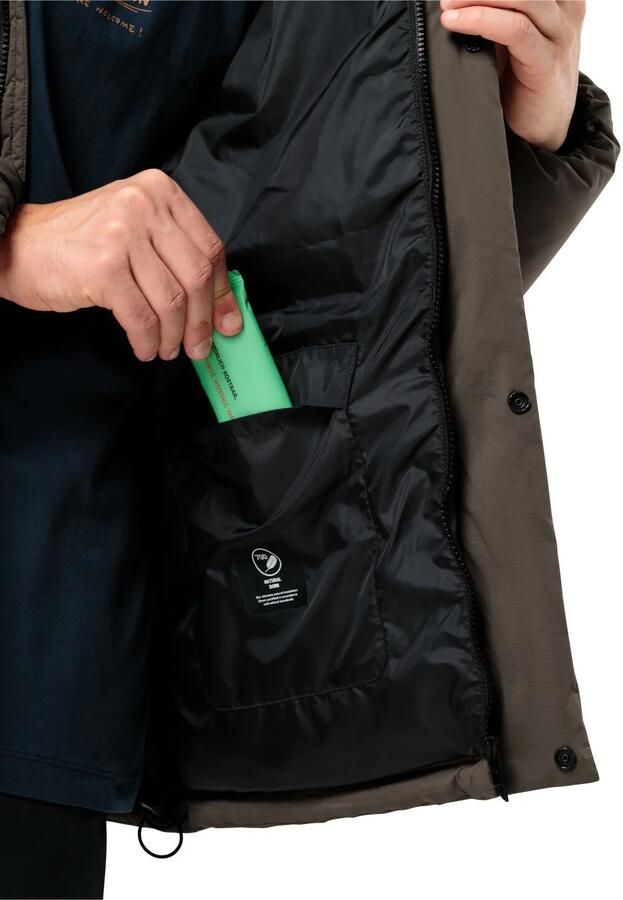 Jack Wolfskin Roemertor Jacket Men RDS Donsjack Heren XXXL cold coffee cold coffee - Foto 7