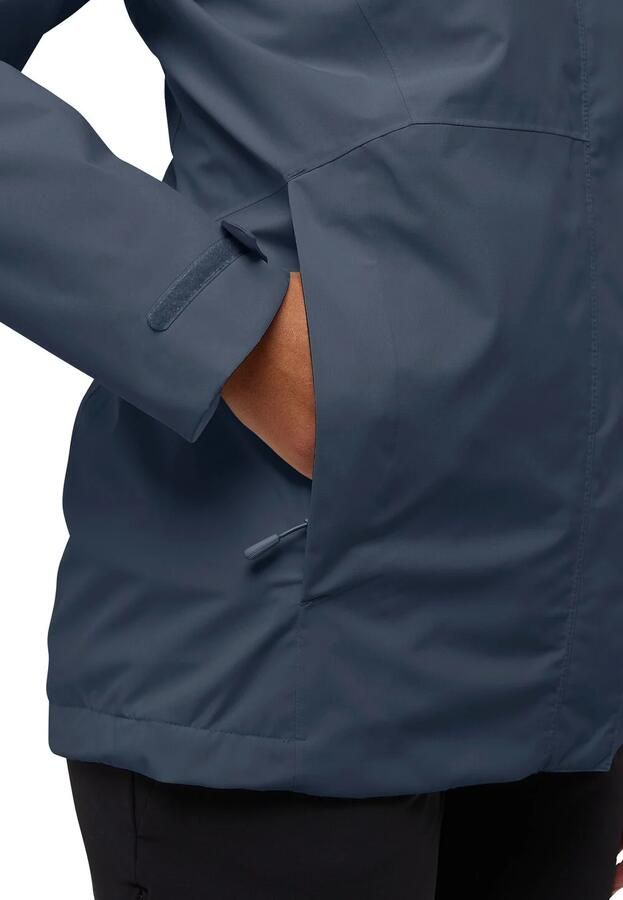 Jack Wolfskin Rotwand 3in1 Jacket Women 3in1 jack Dames XXL midnight sky midnight sky
