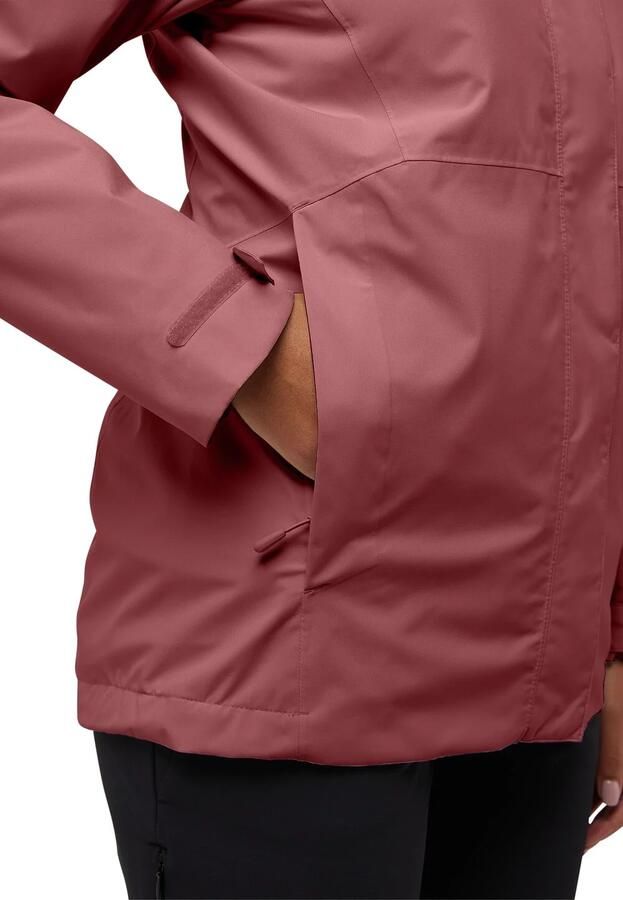 Jack Wolfskin Rotwand 3in1 Jacket Women 3in1 jack Dames XS red ochre red ochre - Foto 3