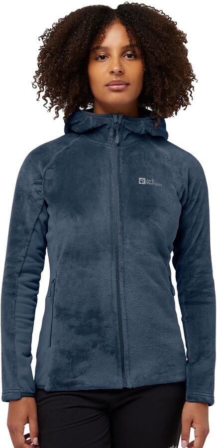 Jack Wolfskin Rotwand Hooded FZ Women Fleece jack met capuchon Dames XXL midnight sky midnight sky - Foto 5