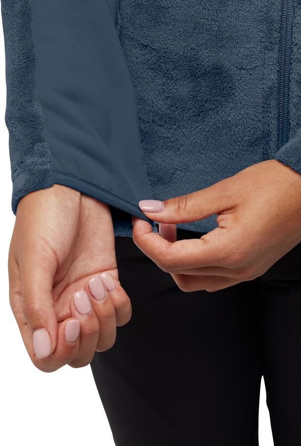 Jack Wolfskin Rotwand Hooded FZ Women Fleece jack met capuchon Dames XXL midnight sky midnight sky - Foto 3