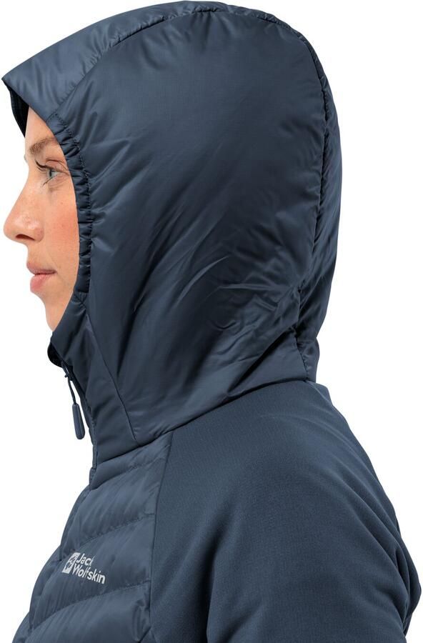 Jack Wolfskin Routeburn Pro Hybrid Women Jack voor- en najaar Dames XXL midnight sky midnight sky - Foto 8
