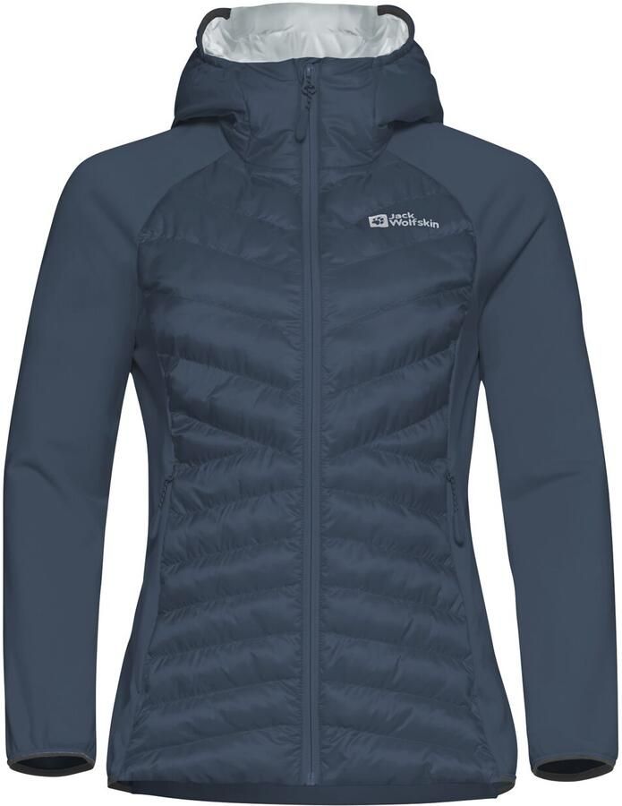 Jack Wolfskin Routeburn Pro Hybrid Women Jack voor- en najaar Dames XXL midnight sky midnight sky - Foto 3