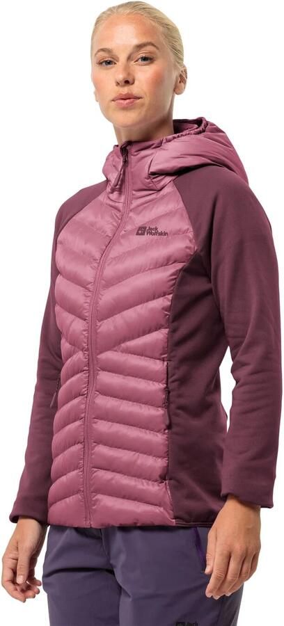 Jack Wolfskin Routeburn Pro Hybrid Women Jack voor- en najaar Dames XXL raisin - Foto 10