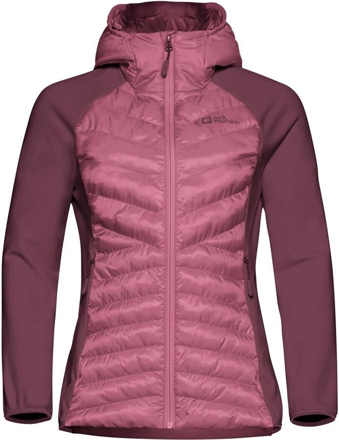 Jack Wolfskin Routeburn Pro Hybrid Women Jack voor- en najaar Dames XXL raisin - Foto 3