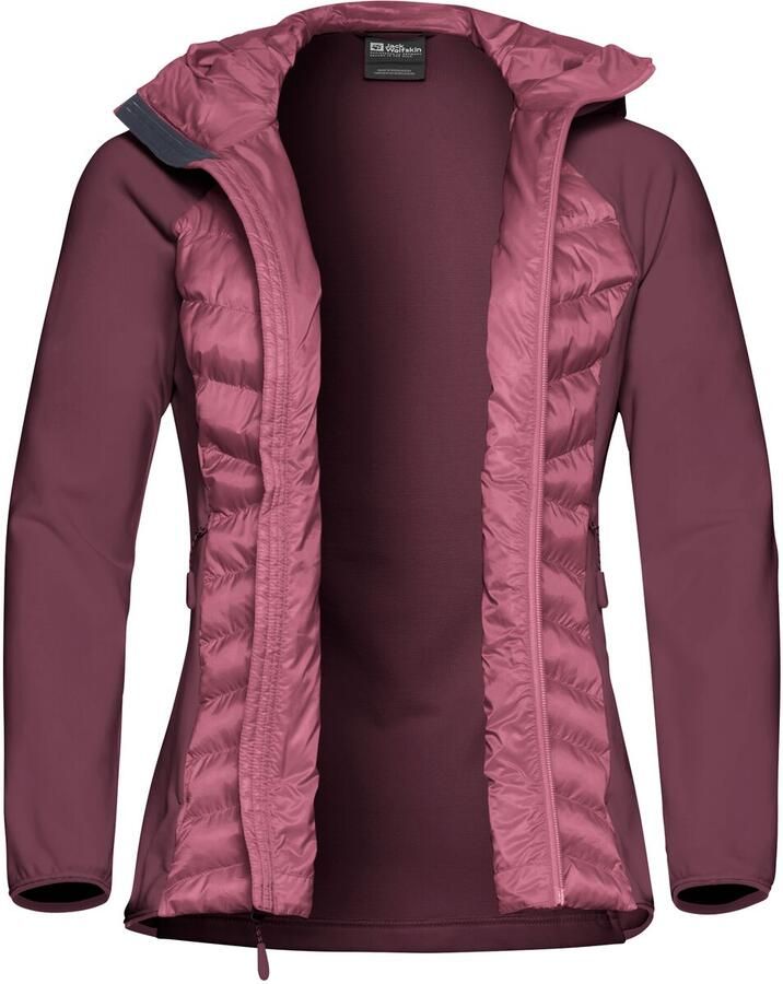 Jack Wolfskin Routeburn Pro Hybrid Women Jack voor- en najaar Dames XXL raisin - Foto 2