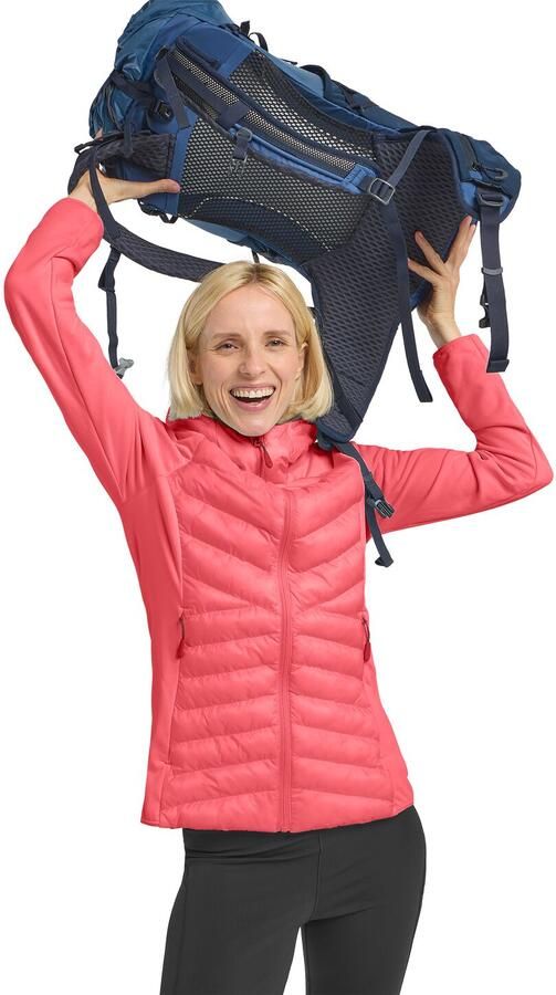 Jack Wolfskin Routeburn Pro Hybrid Women Jack voor- en najaar Dames XXL sunset coral sunset coral - Foto 5