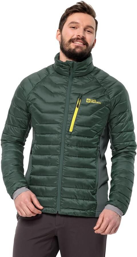 Jack Wolfskin Routeburn Pro Ins Jacket Men Isolerend jack Heren 2XL black olive firefly black olive firefly - Foto 6