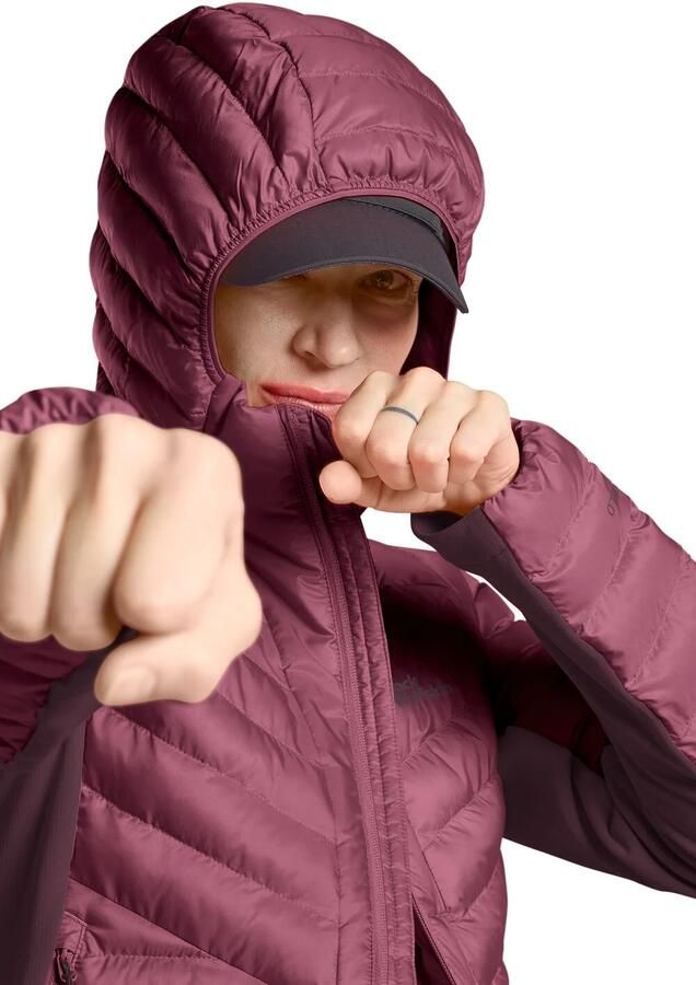Jack Wolfskin Routeburn Pro Ins Jacket Women Isolerend jack Dames XXL raisin - Foto 3