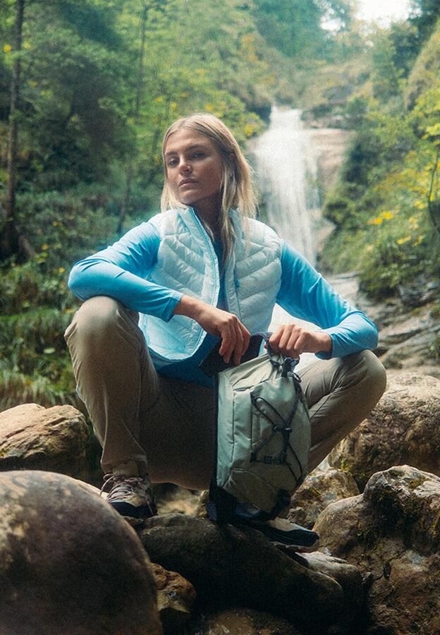 Jack Wolfskin Routeburn Pro Ins Vest Women Outdoor-bodywarmer Dames XXL ice blue Ice Blue - Foto 10