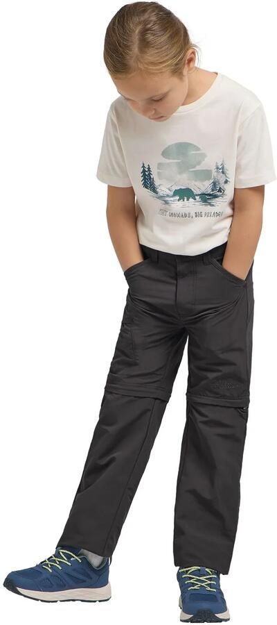 Jack Wolfskin Safari Zip Off Pants Kids Zip-Off-broek kinderen 104 black - Foto 5
