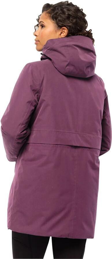 Jack Wolfskin Salier Coat Waterdichte winterjas Dames XXL berry jam berry jam - Foto 6