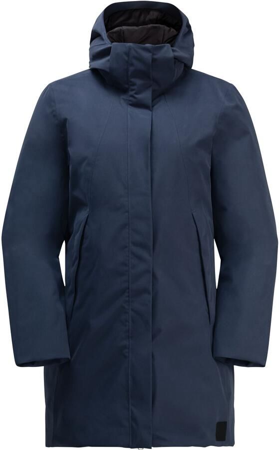 Jack Wolfskin Salier Coat Waterdichte winterjas Dames XXL blue night blue - Foto 5