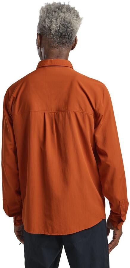 Jack Wolfskin Sierra Canyon LS Men Functioneel overhemd met zonnebescherming Heren M burnt orange burnt orange - Foto 4