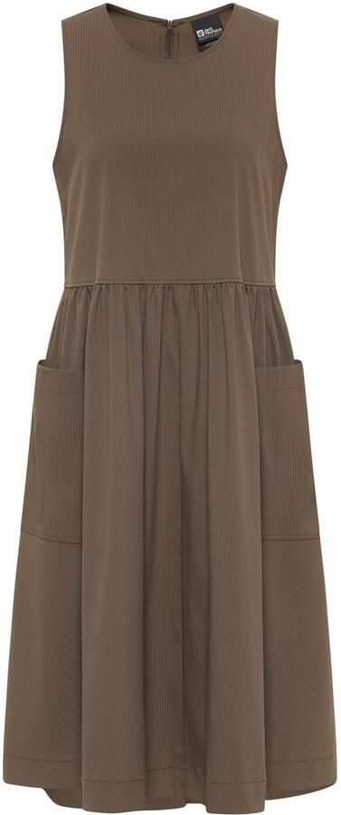 Jack Wolfskin Sioma Dress Women Zomerjurk Dames XXL cold coffee cold coffee - Foto 3
