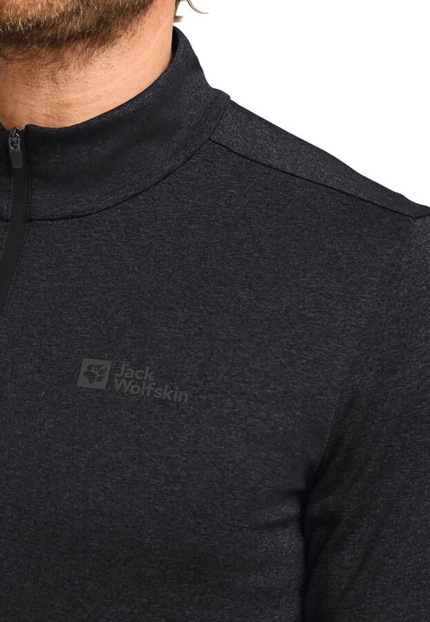 Jack Wolfskin SKY Thermal HZ Men Functioneel shirt met lange mouwen Heren S black - Foto 2