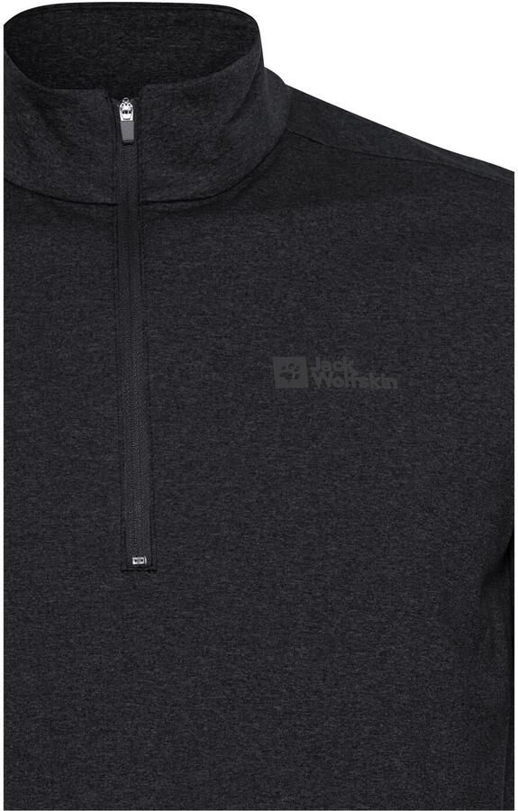 Jack Wolfskin SKY Thermal HZ Men Functioneel shirt met lange mouwen Heren S black - Foto 3