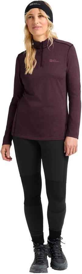 Jack Wolfskin SKY Thermal HZ Women Functioneel shirt met lange mouwen Dames XXL amaranth - Foto 9