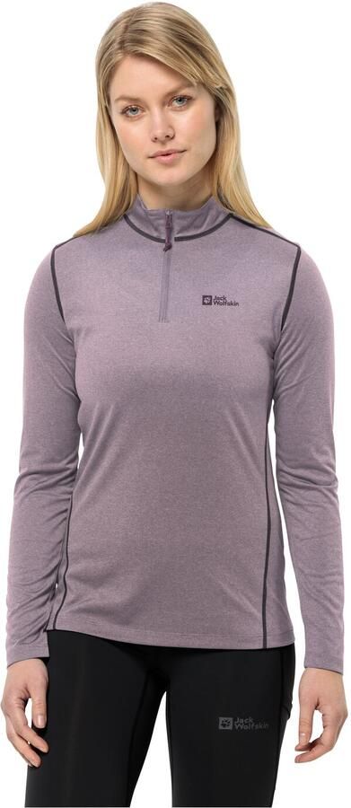 Jack Wolfskin SKY Thermal HZ Women Functioneel shirt met lange mouwen Dames 2XL wild blossom wild blossom - Foto 3