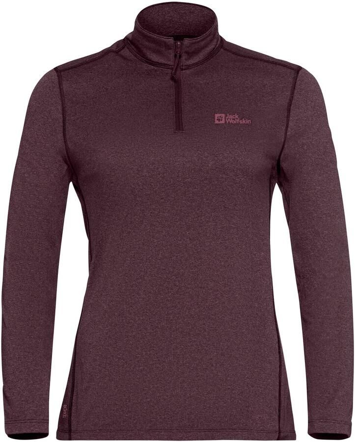 Jack Wolfskin SKY Thermal HZ Women Functioneel shirt met lange mouwen Dames XXL amaranth - Foto 2