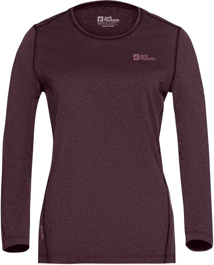 Jack Wolfskin SKY Thermal L S Women Functioneel shirt met lange mouwen Dames XXL amaranth