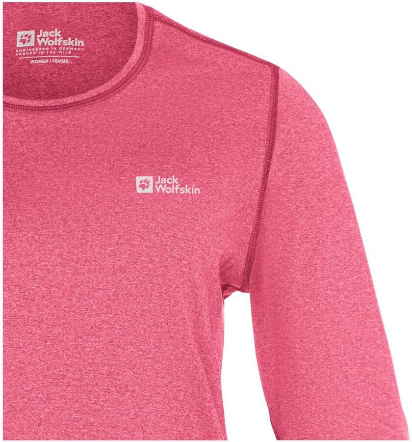 Jack Wolfskin SKY Thermal L S Women Functioneel shirt met lange mouwen Dames XXL bubblegum