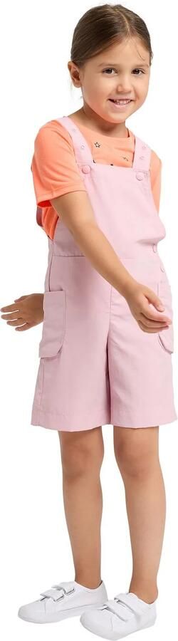 Jack Wolfskin Smileyworld Overall Kids Korte tuinbroek Kinderen 104 water lily Water Lily - Foto 4