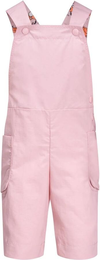 Jack Wolfskin Smileyworld Overall Kids Korte tuinbroek Kinderen 104 water lily Water Lily