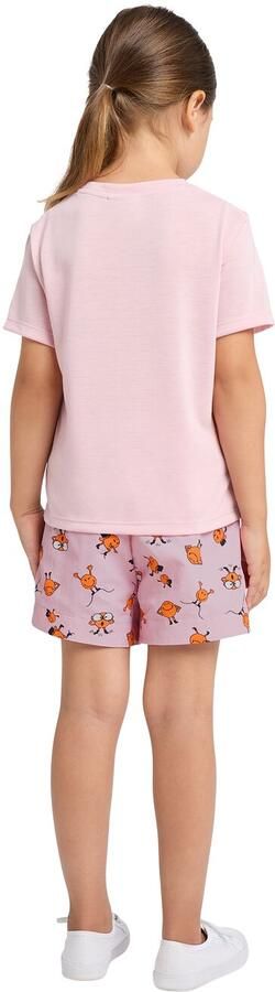 Jack Wolfskin Smileyworld Shorts Kids Kinderen korte broek 104 icon water lily Icon Water Lily - Foto 4