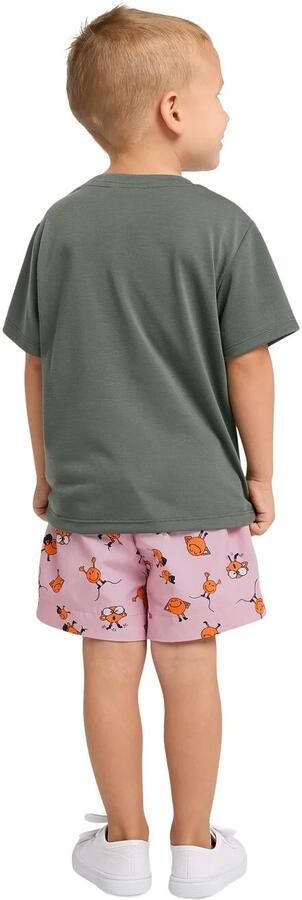 Jack Wolfskin Smileyworld Shorts Kids Kinderen korte broek 104 icon water lily Icon Water Lily - Foto 2