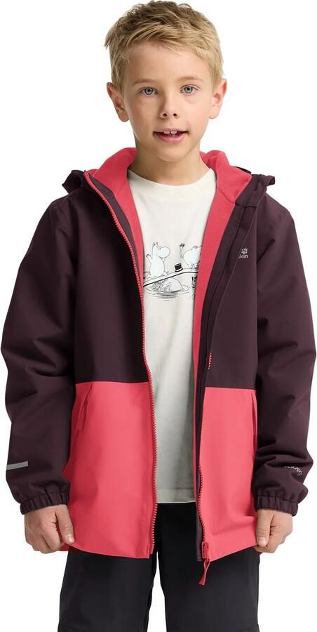 Jack Wolfskin Snow Days Jacket Kids Winterjack Kinderen 104 amaranth - Foto 14