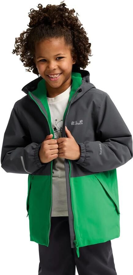 Jack Wolfskin Snow Days Jacket Kids Winterjack Kinderen 104 mystic green mystic green - Foto 9