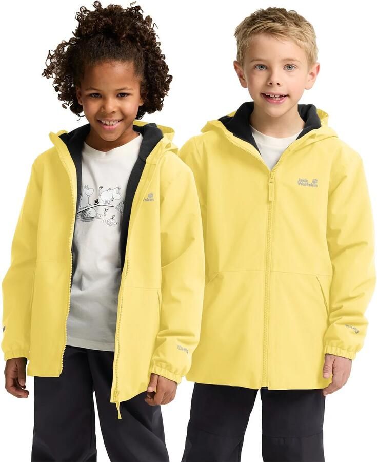 Jack Wolfskin Snow Days Jacket Kids Winterjack Kinderen 104 lemon ice lemon ice - Foto 9