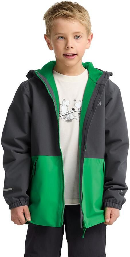 Jack Wolfskin Snow Days Jacket Kids Winterjack Kinderen 104 mystic green mystic green - Foto 6