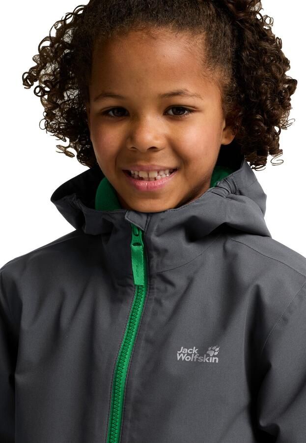 Jack Wolfskin Snow Days Jacket Kids Winterjack Kinderen 104 mystic green mystic green - Foto 3