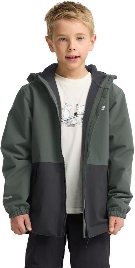 Jack Wolfskin Snow Days Jacket Kids Winterjack Kinderen 104 slate green slate green - Foto 5